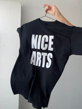 Load image into Gallery viewer, NICE ARTS Made to Order Tee - Black w Sport Dots