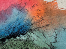 Load image into Gallery viewer, Day 36/100 "Mistral" ART PRINT from #watercolourconversation