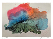 Load image into Gallery viewer, Day 36/100 "Mistral" ART PRINT from #watercolourconversation