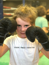 Load image into Gallery viewer, SFC OG Kids and Teens Tee - black on white