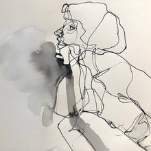 Load image into Gallery viewer, Drawn 2 (2022) ink on paper