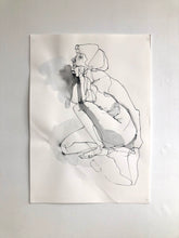 Load image into Gallery viewer, Drawn 2 (2022) ink on paper