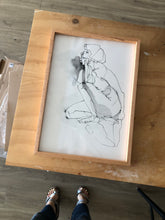 Load image into Gallery viewer, Drawn 2 (2022) ink on paper