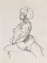 Load image into Gallery viewer, Drawn 7 (2022) willow charcoal on paper