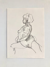 Load image into Gallery viewer, Drawn 7 (2022) willow charcoal on paper