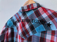 Load image into Gallery viewer, FM WESTERN - Modern Westernwear Shirt w Black embroidery