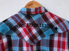 Load image into Gallery viewer, FM WESTERN - Modern Westernwear Shirt w Black embroidery