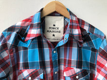 Load image into Gallery viewer, FM WESTERN - Modern Westernwear Shirt w Black embroidery