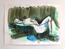 Load image into Gallery viewer, Khaki Dreaming 2 (2022) ink on paper