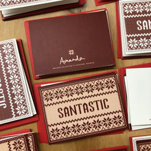 Load image into Gallery viewer, SANTASTIC gift cards - set of 4