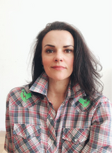 Load image into Gallery viewer, FM WESTERN - Vintage Youngbloods Westernwear Shirt w Neon Green embroidery