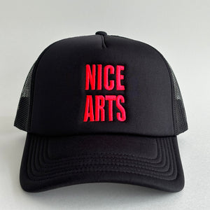 NICE ARTS cap - highlighter pink