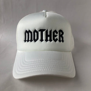 MOTHER TRUCKER - black on cream