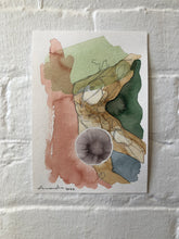 Load image into Gallery viewer, &#39;Celestial Body #1&#39; - acrylic + pencil on paper (2022)
