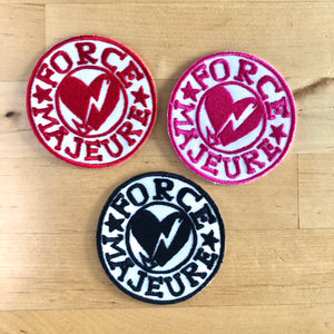 FORCE MAJEURE sew-on patch